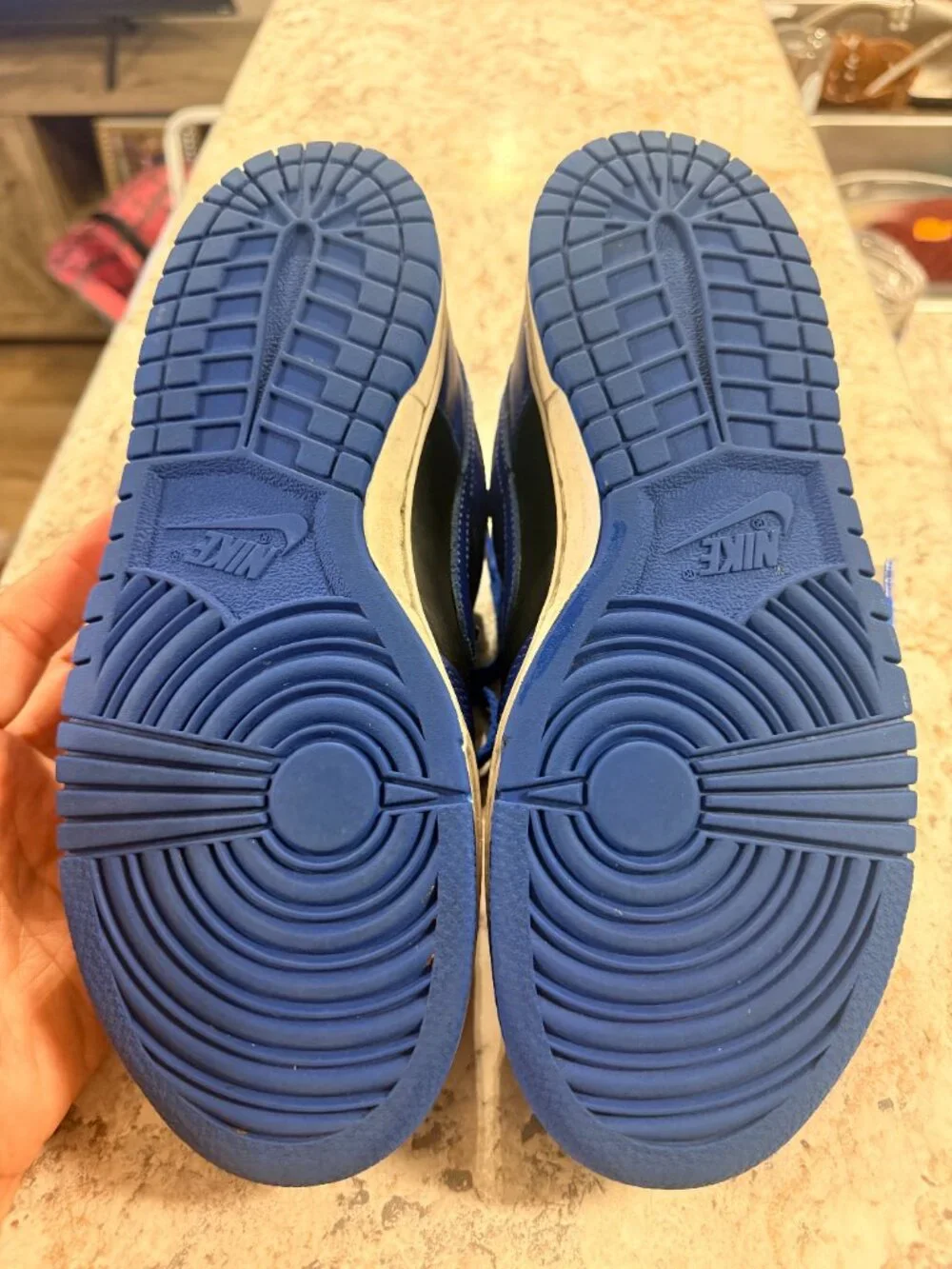 Nike Dunk Low GS Royal/Black 6.5Y or Women's 8 Clean Classic Colorway